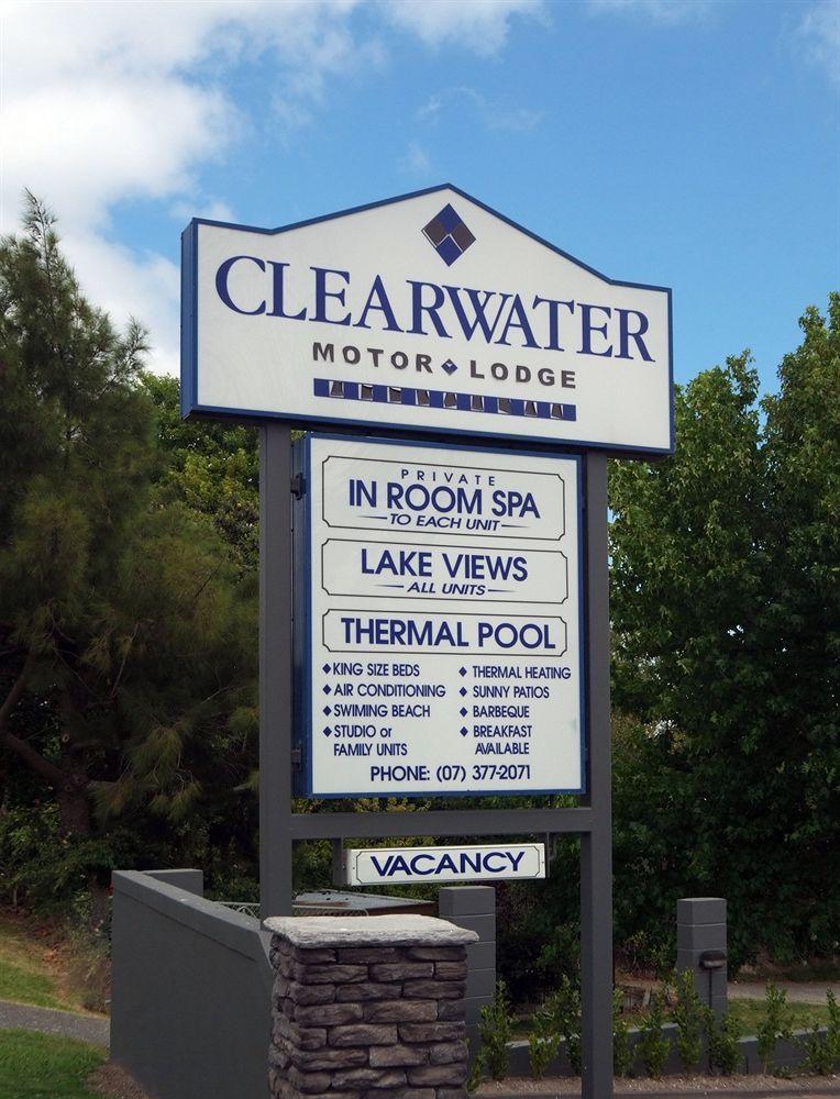 אגם טאופו Clearwater Motor Lodge מראה חיצוני תמונה