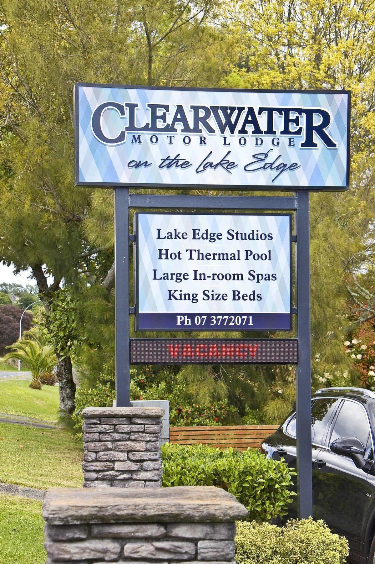 אגם טאופו Clearwater Motor Lodge מראה חיצוני תמונה